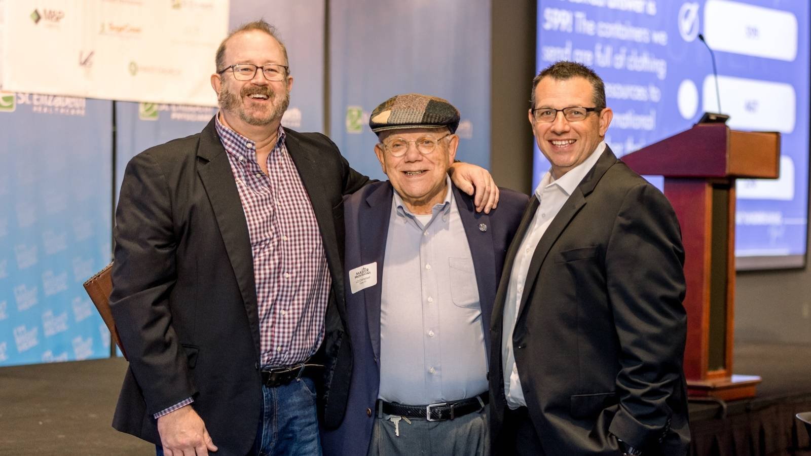 Big Dave + LD Campbell + Shane at Master Provisions MPower Lunch