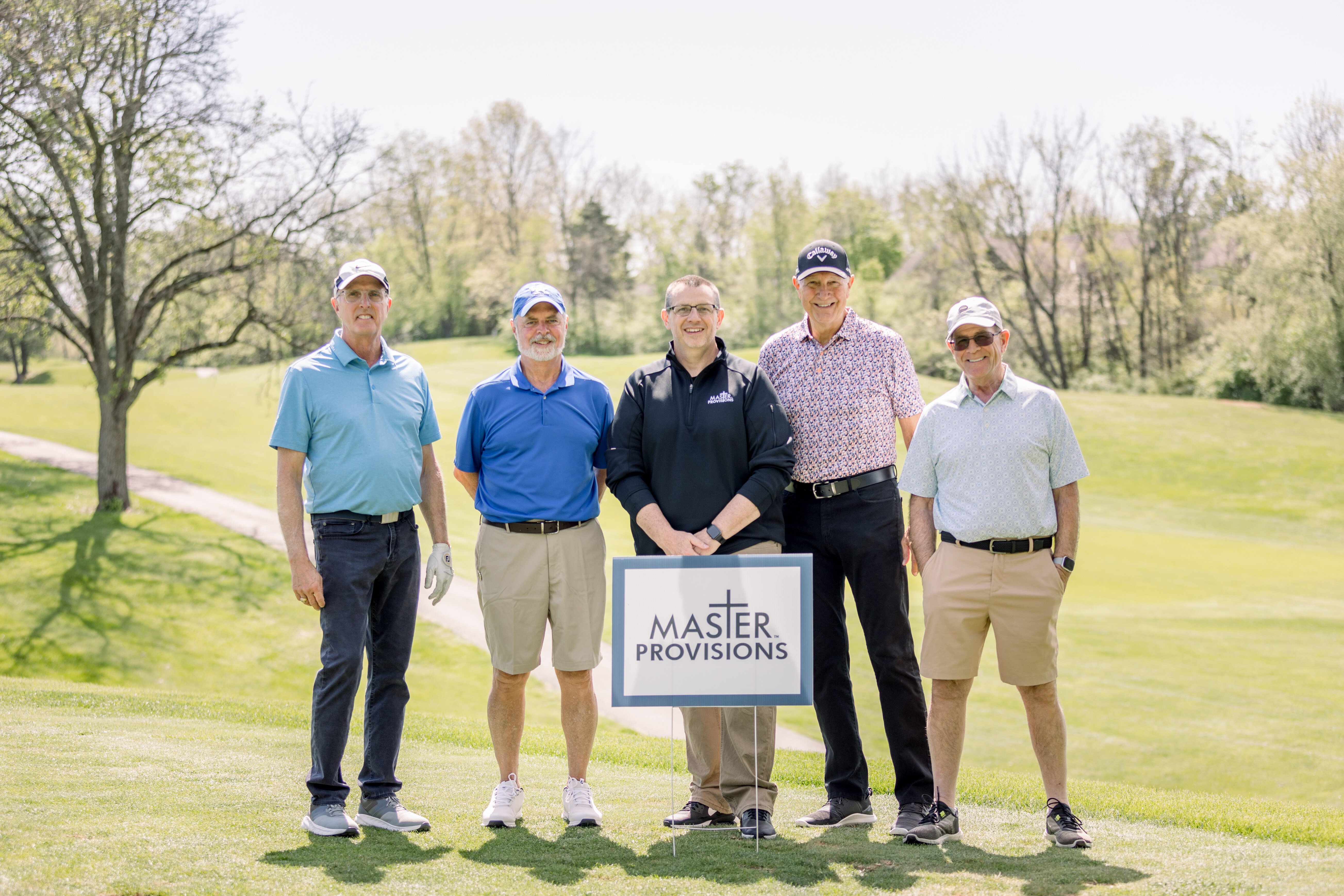 Mark Roberts Team at Master Provisions Golf