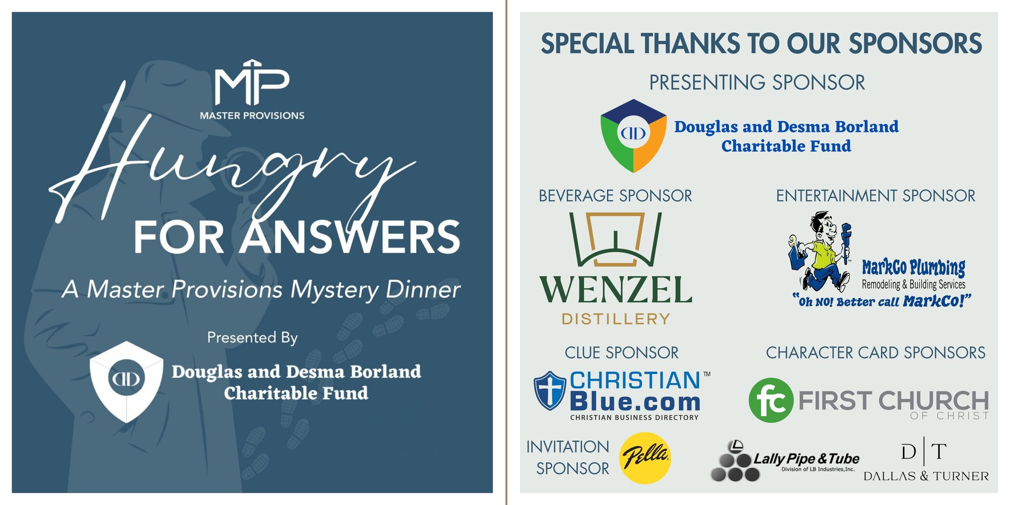 Mystery Dinner Sponsors - Website - 2026 Master Provisions Mystery Dinner Sponsors - Website - 2026 Master Provisions