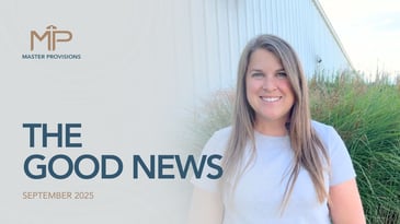Good News from Master Provisions for September 2025