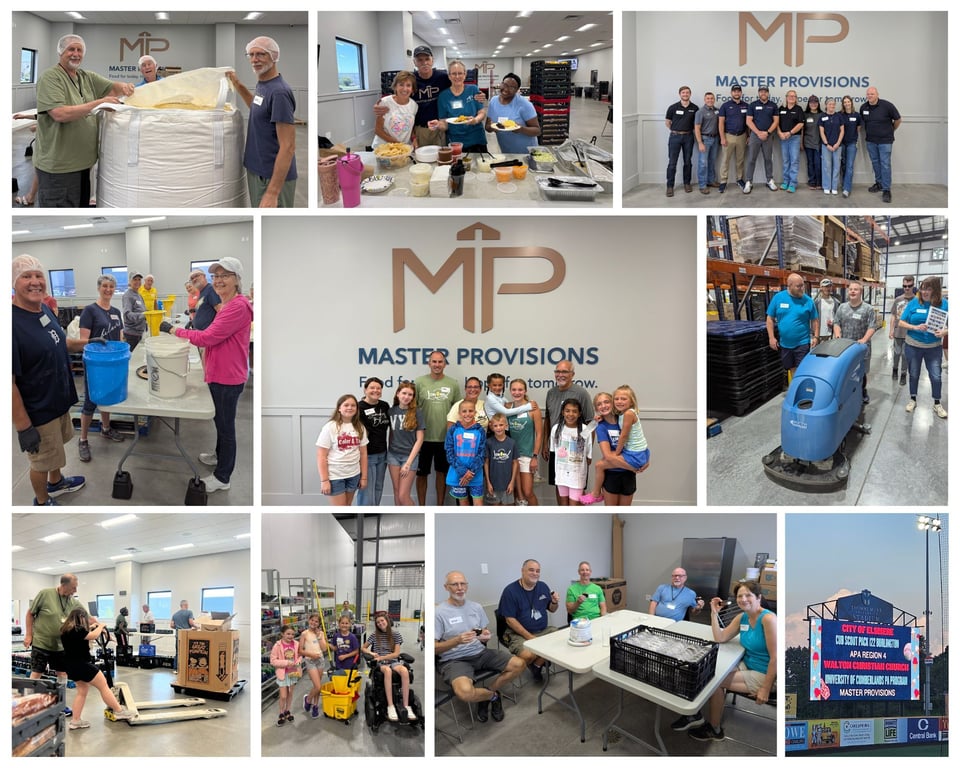Summer Volunteer Photo Collage