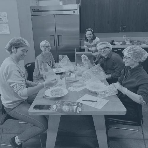 Chick-fil-A Volunteers with Lunch Meat (1)