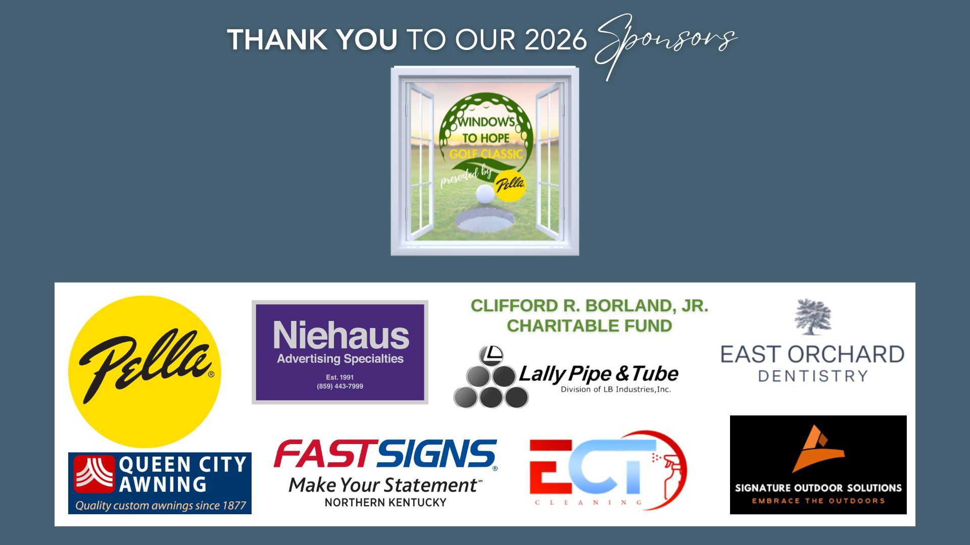 Sponsors for WebsiteNewsletter